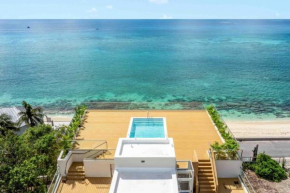 The Sands #1 - New 7Mile Beach Condo with Rooftop Pool & Luxe Interiors